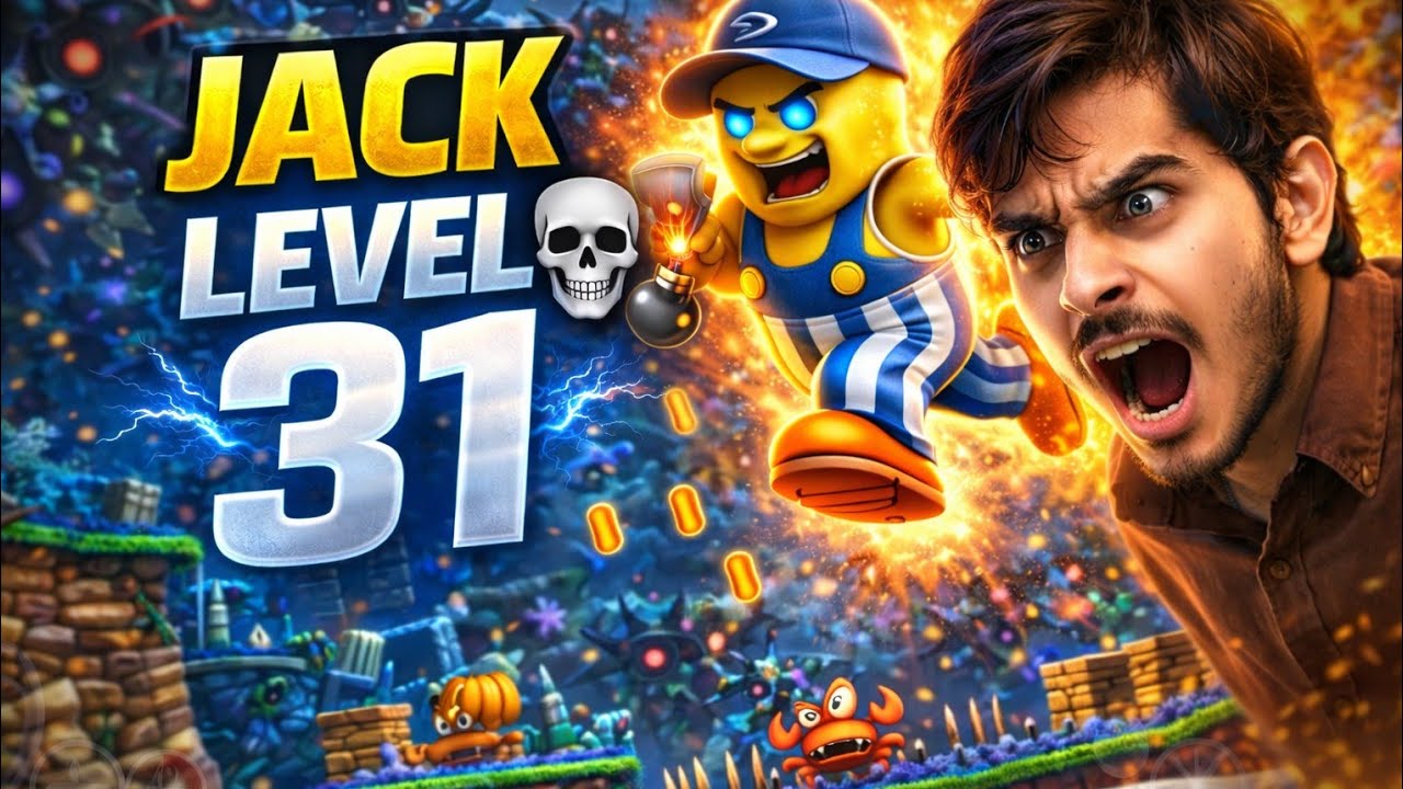 LEVEL 31 EXTREME MODE 🔥💀 | JACK CAN’T BE STOPPED ⚡😱 @Aashugaming0.1 