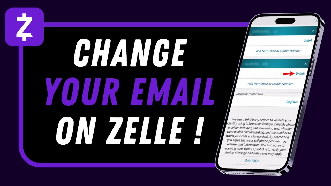 How to Change Email on Zelle App !