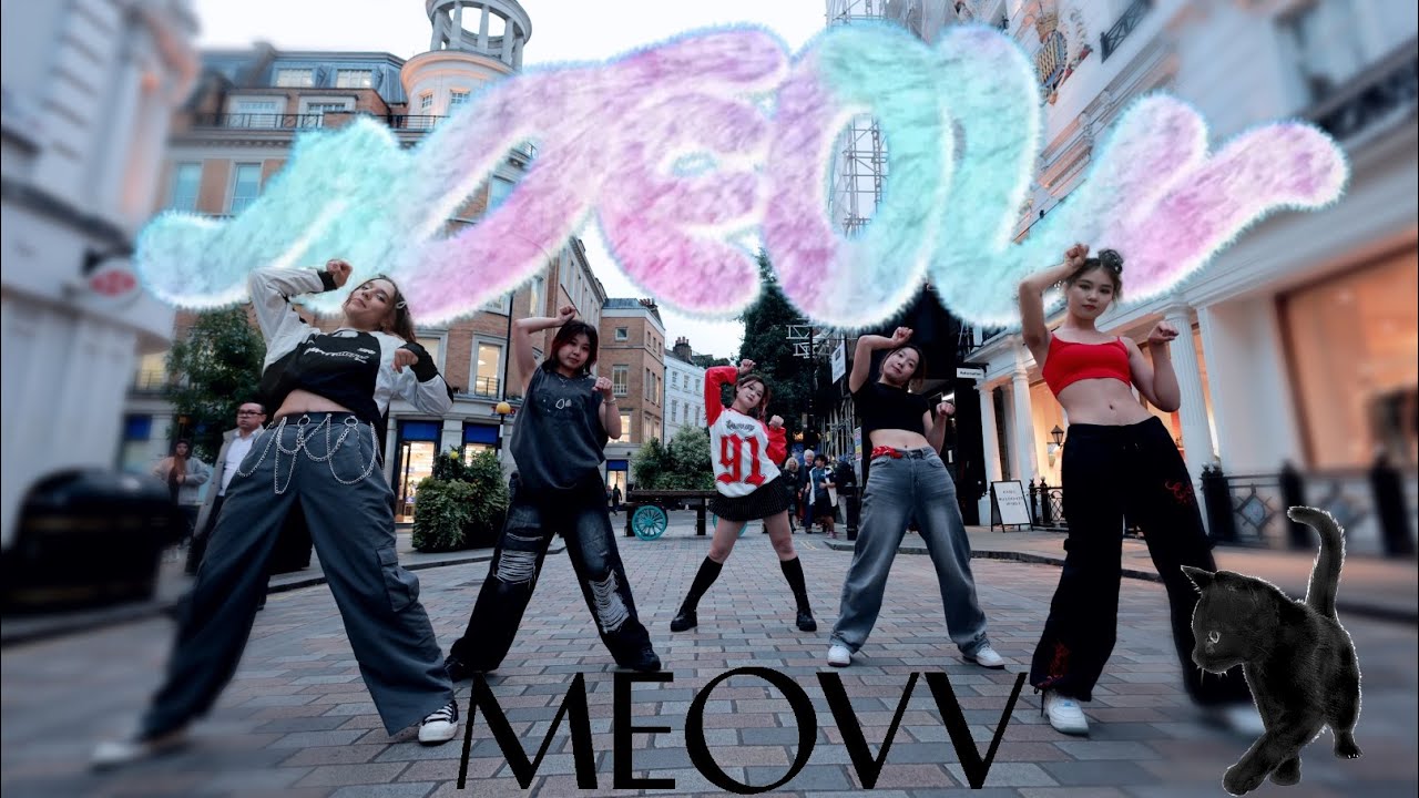 [KPOP IN PUBLIC | ONE TAKE ] MEOVV (미야오) 'MEOW' Dance Cover LONDON UK 4K KVLT