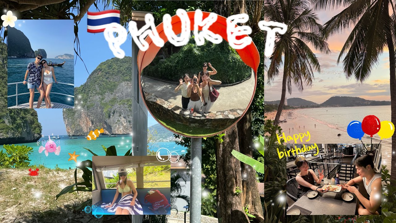 🇹🇭 푸켓 브이로그 | 겨울에 떠난 여름 여행~🩵 | 날씨요정들과 함께한 피피섬 투어 🫧🐠🤿