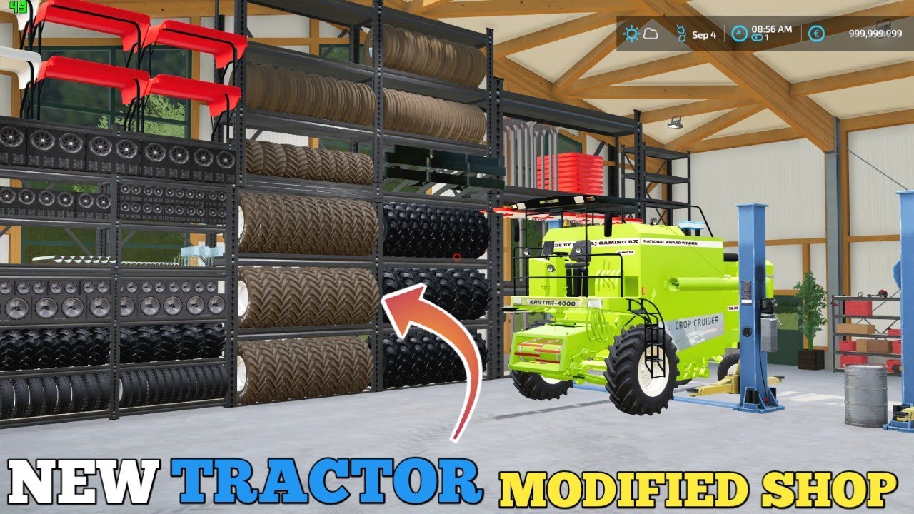 farming simulator 22 Indian mod challenge Hindi new tractor modified Shop rewiew hindi
