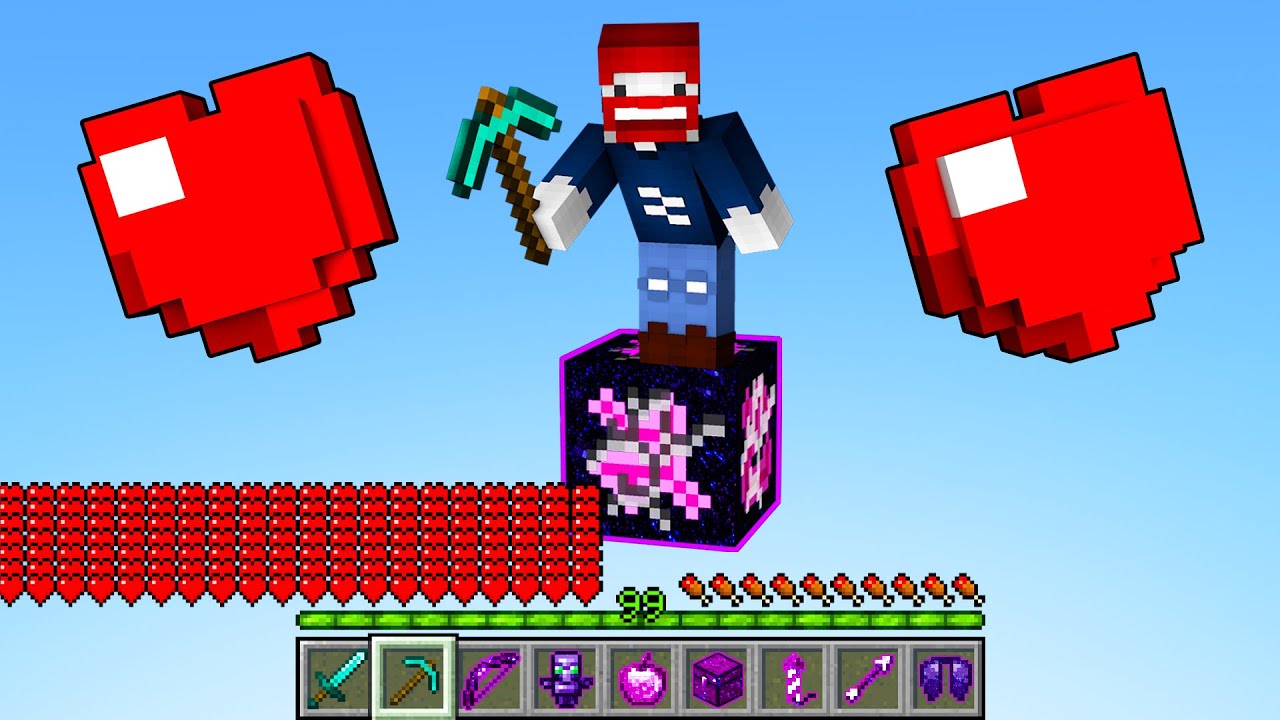 BENX spielt die MINECRAFT IMMORTAL BLOCK WELT!