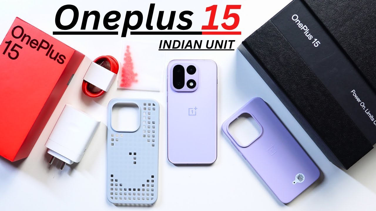 Распаковываю индийскую версию OnePlus 15! OnePlus 15 + OxygenOS 16 &mdash; это просто СУПЕР 🔥