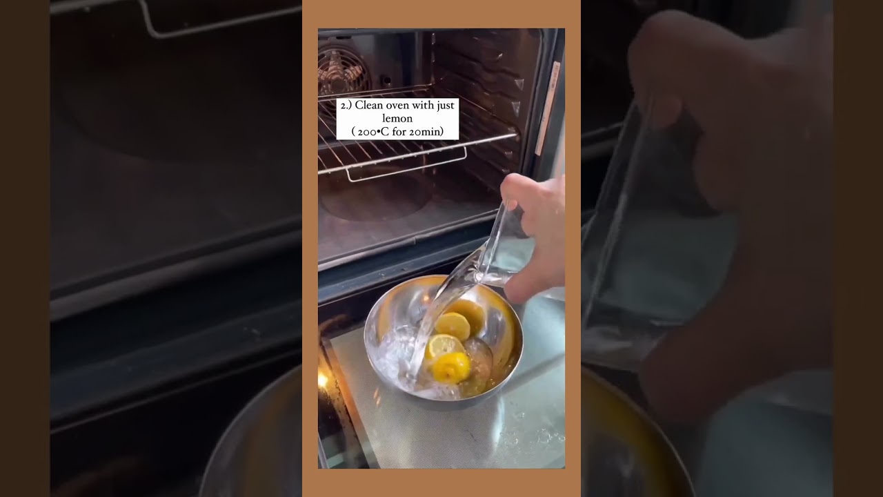 Kitchen cleaning hacks worth saving ❤️😍