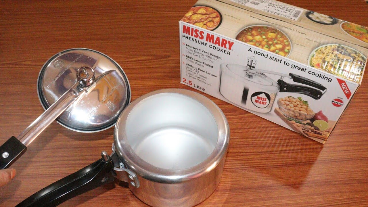 Hawkins Miss Mary 2.5 litre pressure Cooker unboxing and review in Hindi l