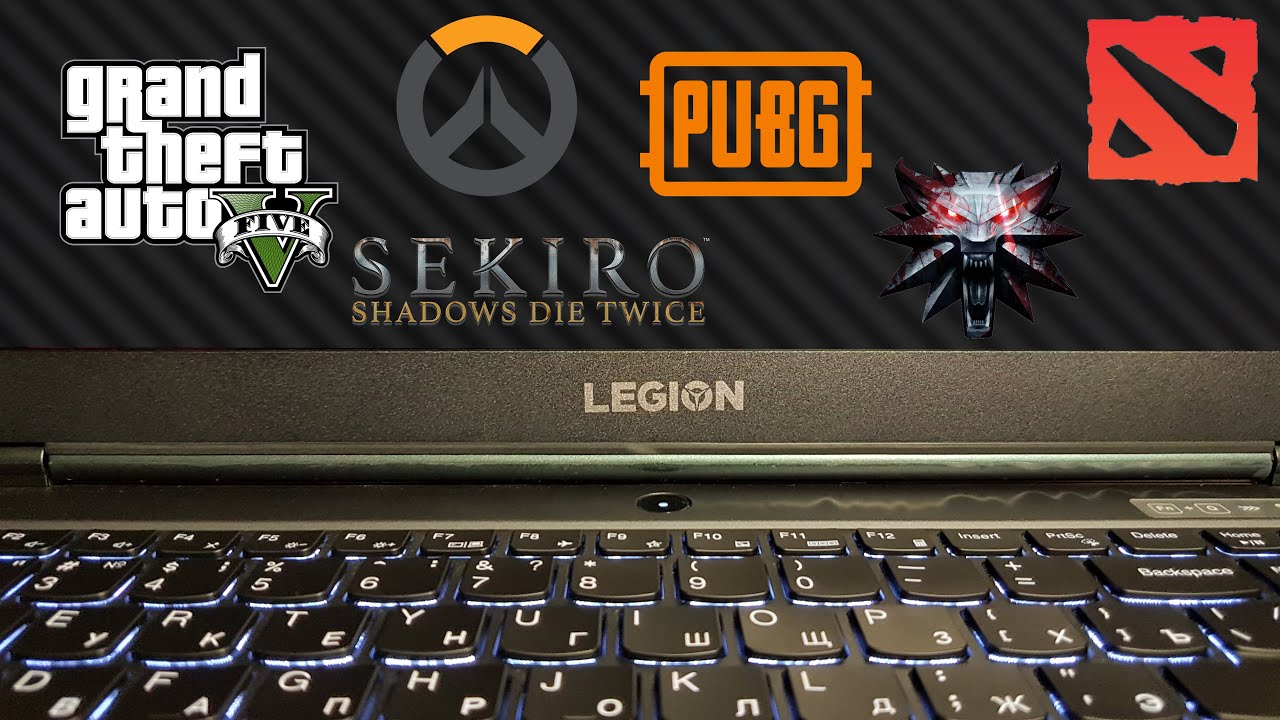 Lenovo Legion 5 • Ryzen 7 4800h • RTX 2060 • 6 games tested