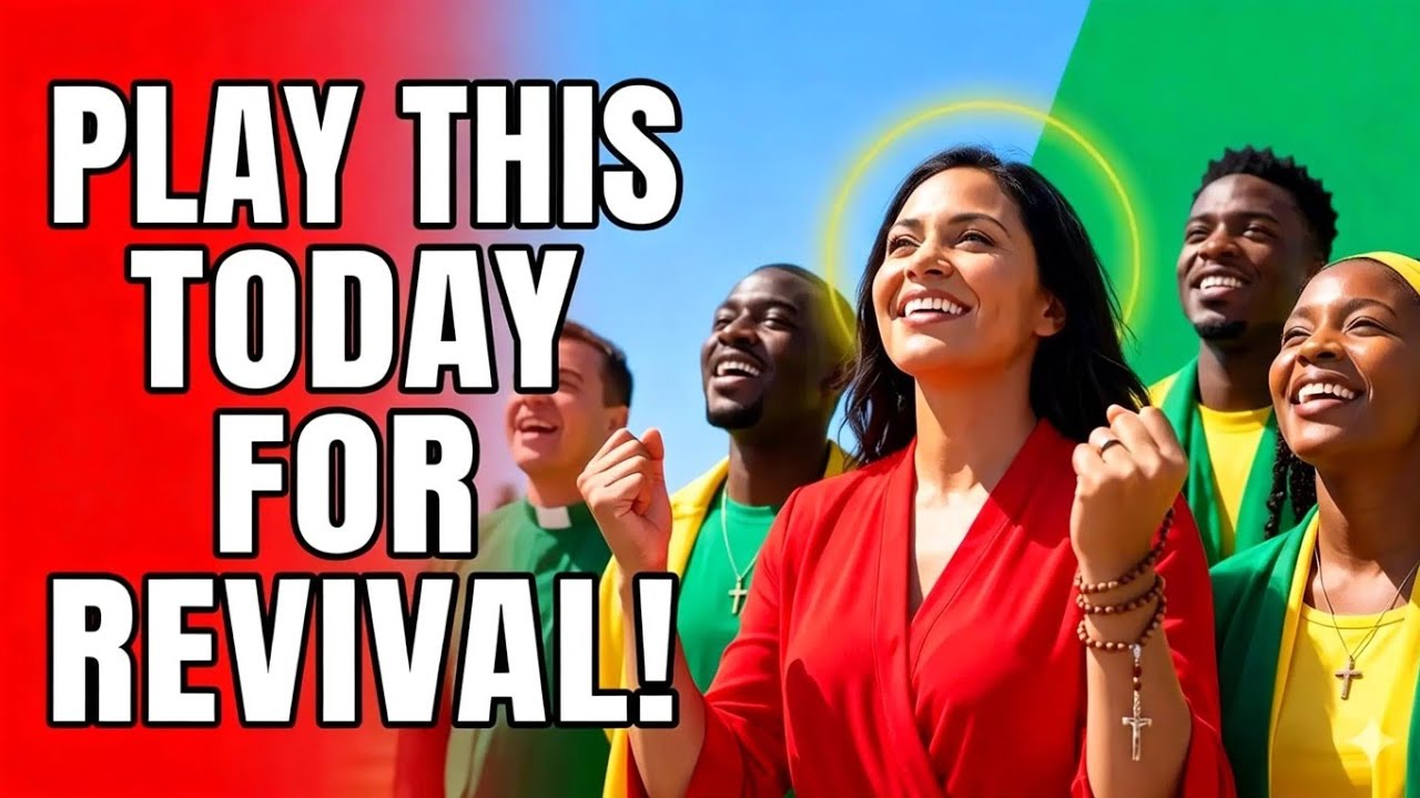 CATHOLIC REGGAE REVIVAL 🔥 Sacred Hymn with Caribbean Soul (1 hr Worship Experience)