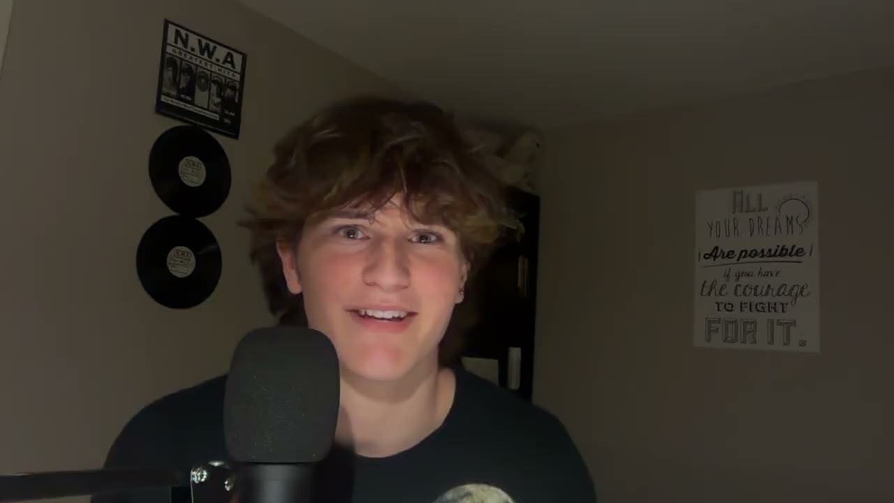 Handsome man talks about depression and heartbreak