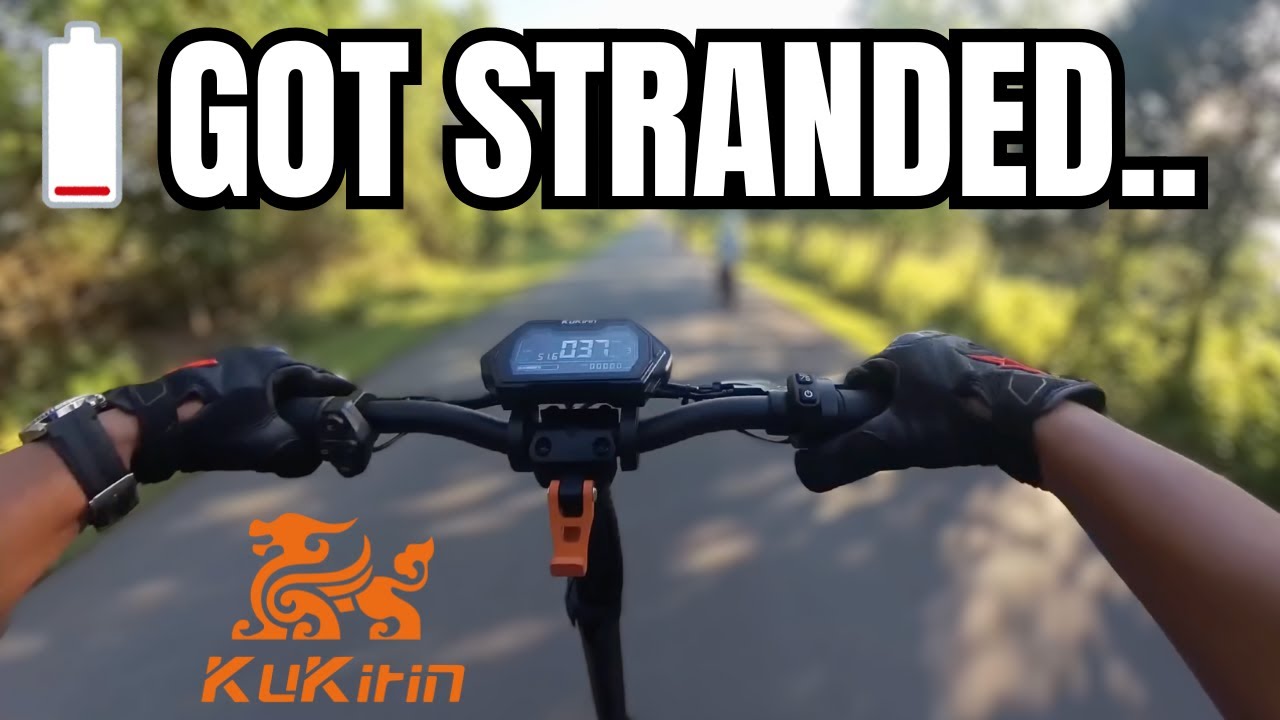 Down to ZERO - KuKirin G2 Master Scooter Range Test on Max Power