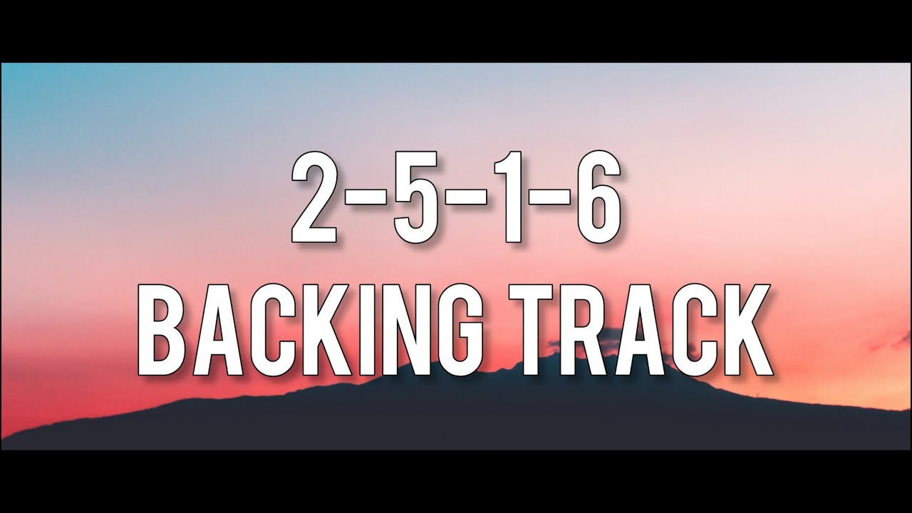 [ #12 ] 2-5-1-6 Backing Track in Bb Major, 80 bpm