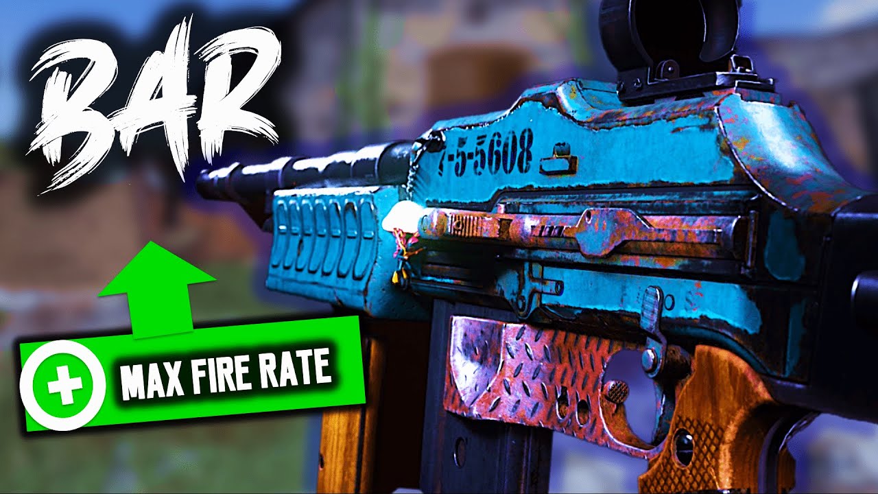 the *MAX FIRE RATE* BAR Class Setup | Vanguard