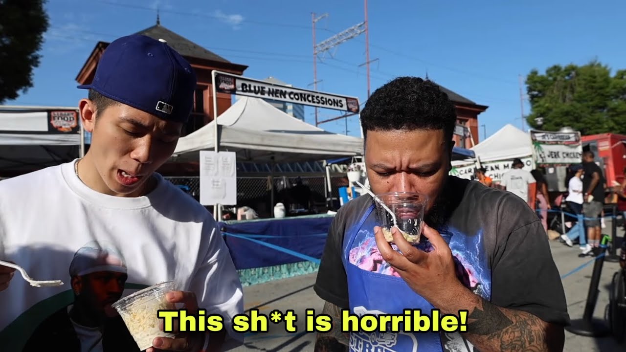 I went to a FOOD festival in a city with the WORST FOOD!