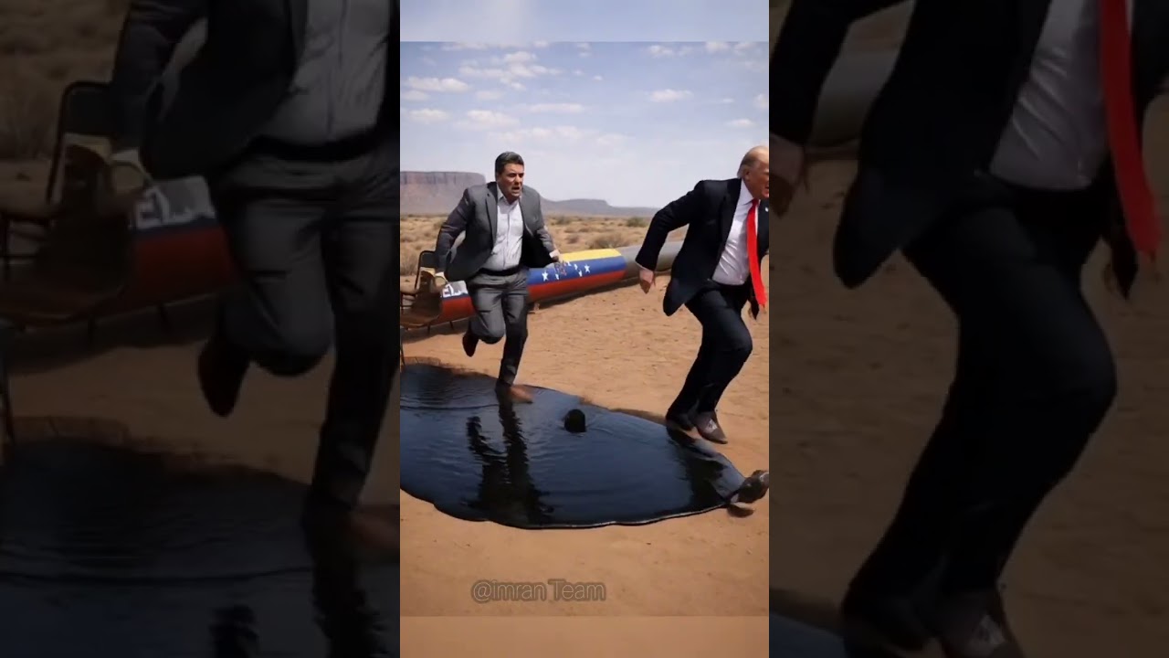Trump vs Maduro:Oil Chase 😂