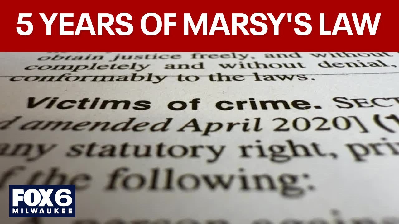 Marsy's Law in Wisconsin: 5 years after voters approve amendment | FOX6 News Milwaukee