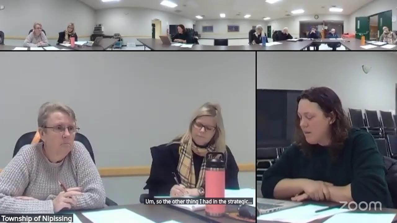 Township of Nipissing's Zoom Meeting