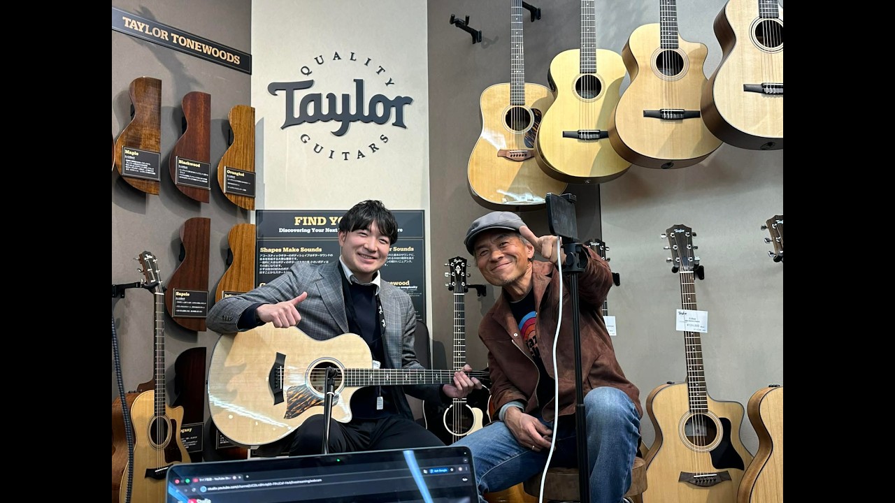 Taylor Guitars Japan After Hours @ Yamano Gakki Sound Crew Kichijoji!