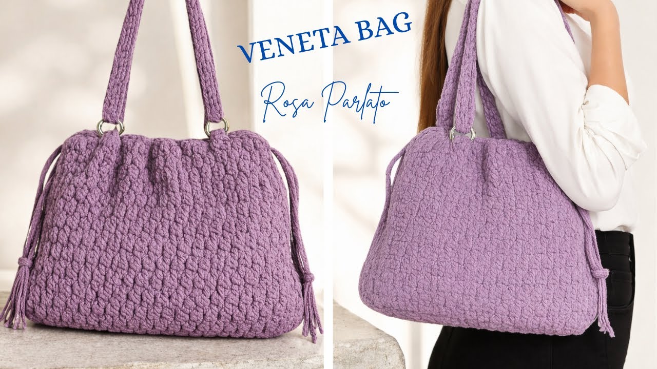 Tutorial simil “Veneta” bag  all’uncinetto 