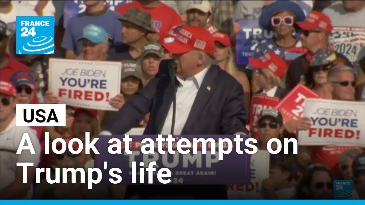 A look at previous attempts on President Trump's life &bull; FRANCE 24 English