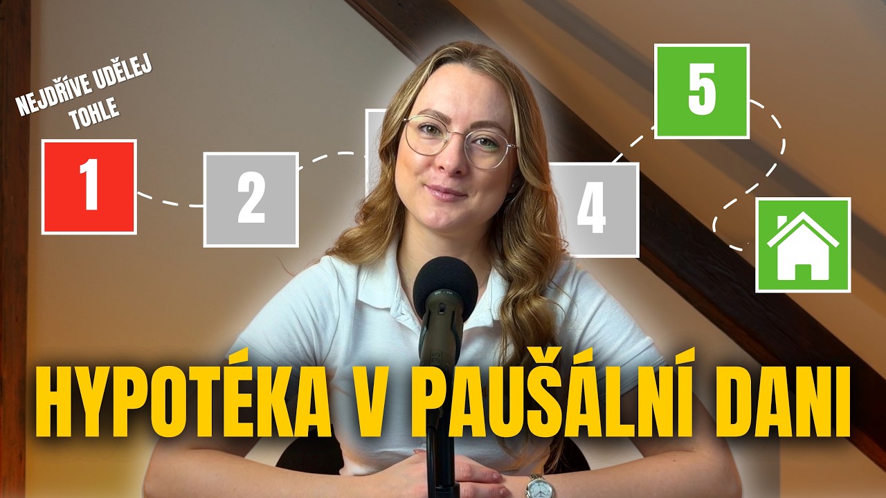 Chce&scaron; hypot&eacute;ku jako OSVČ v pau&scaron;&aacute;ln&iacute; dani? Tohle video je prvn&iacute; krok. 🏦💸🏡