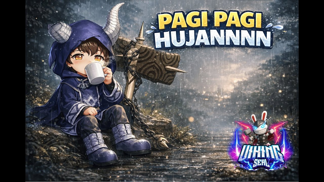 PAGI PAGI HUJANNNN #sealviking #vikes