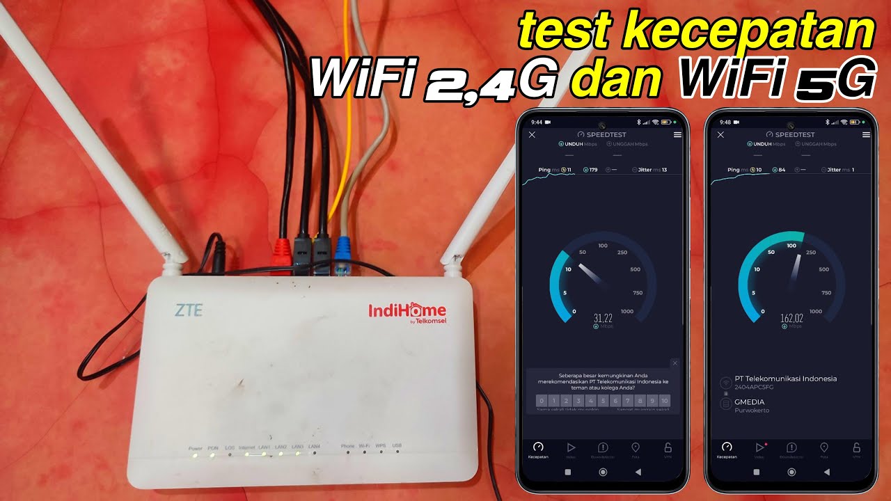 Apa itu WIFI 2,4G dan 5G, bagus mana