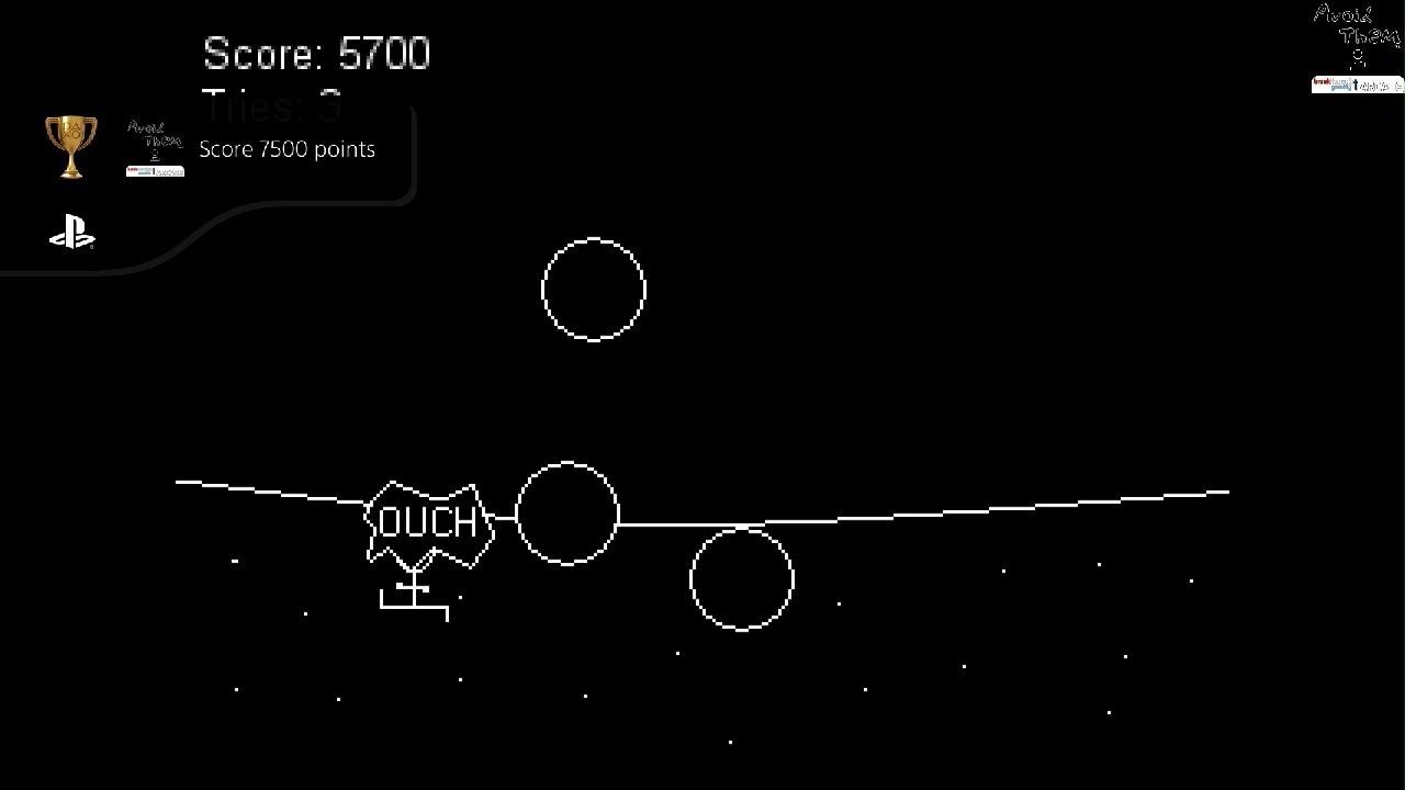 Avoid Them - Breakthrough Gaming Arcade ~ Score 7500 points Trophy