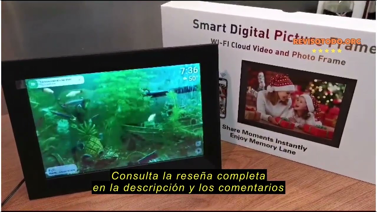 Reseña del Hesmor Frameo Marco de Fotos Digital WiFi 10,1 Pulgadas Pantalla Táctil Marco Digital IPS