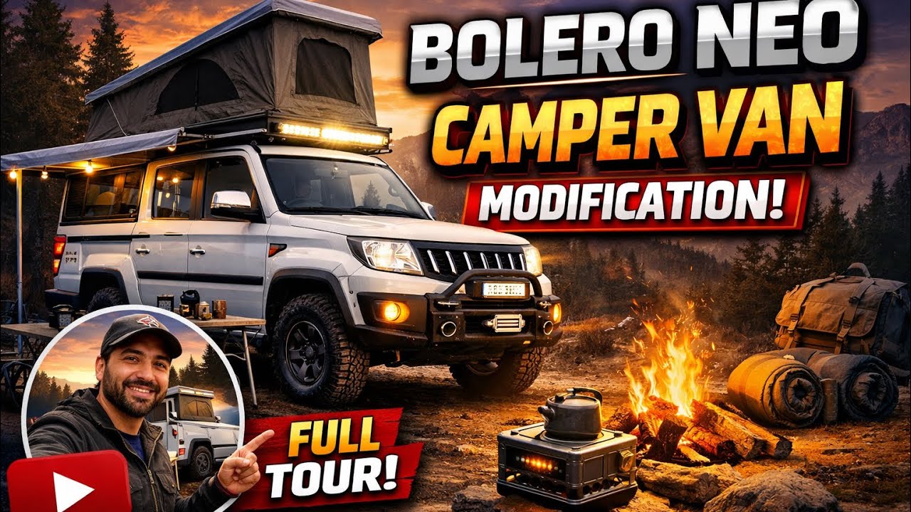Bolero Neo Campervan Transformation in SHOCKING Low Budget 😱 Full Bed + Kitchen Setup Tour 🚐