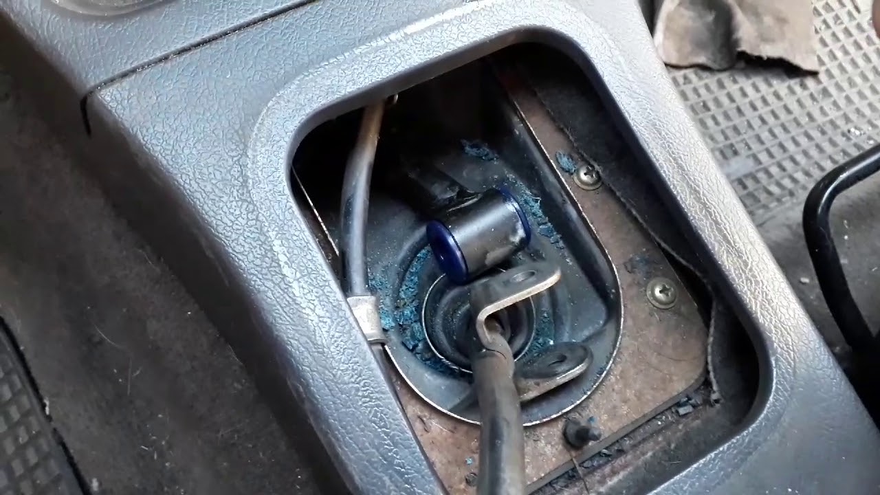 Cambio de buje de palanca de cambios , subaru 1gen