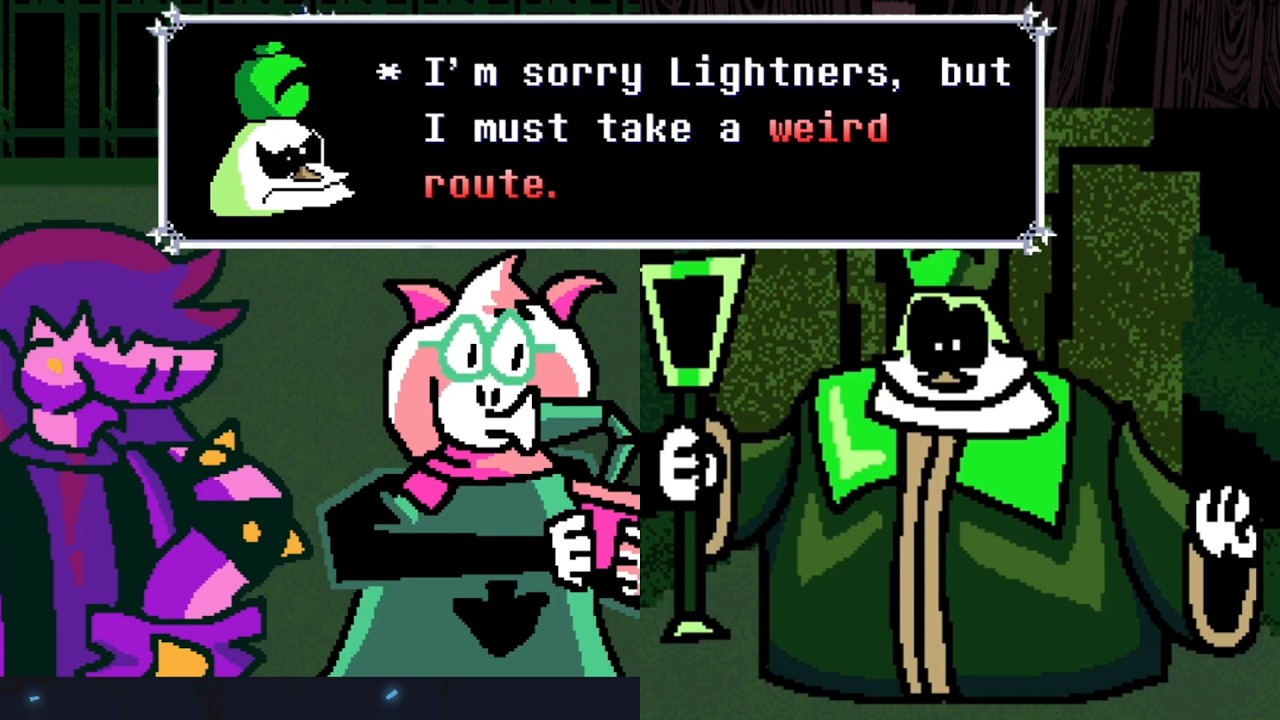 The absolute PEAKNESS of Deltarot... The Priest Goofball Mod