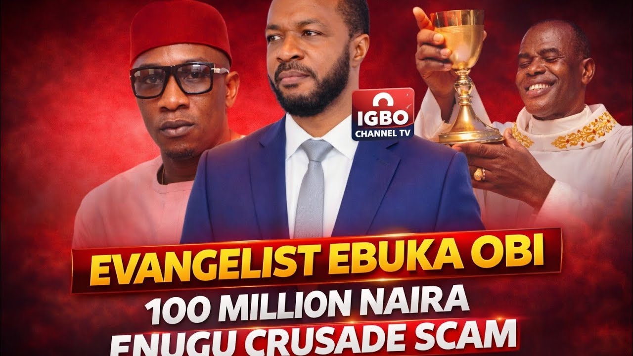 EVANG EBUKA OBI ZION MINISTRY EXPOSED: THE FAKE 100 MILLION NAIRA DONATION SCANDAL IN ENUGU STATE!