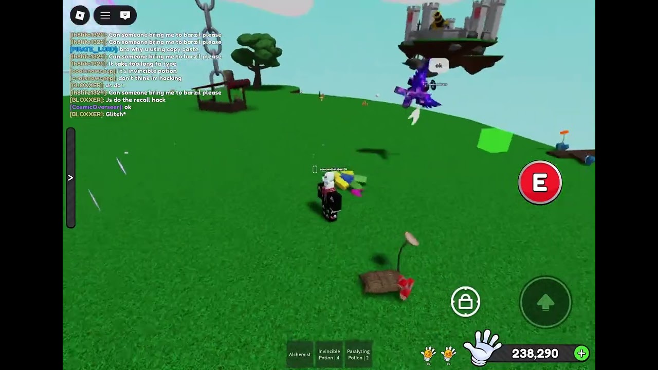  Using invincible potions to see people’s reactions with alchemist!
