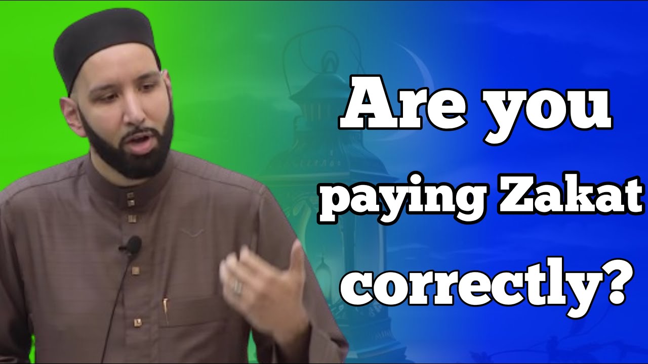 Are you paying Zakat correctly?Dr.Omar Suleiman