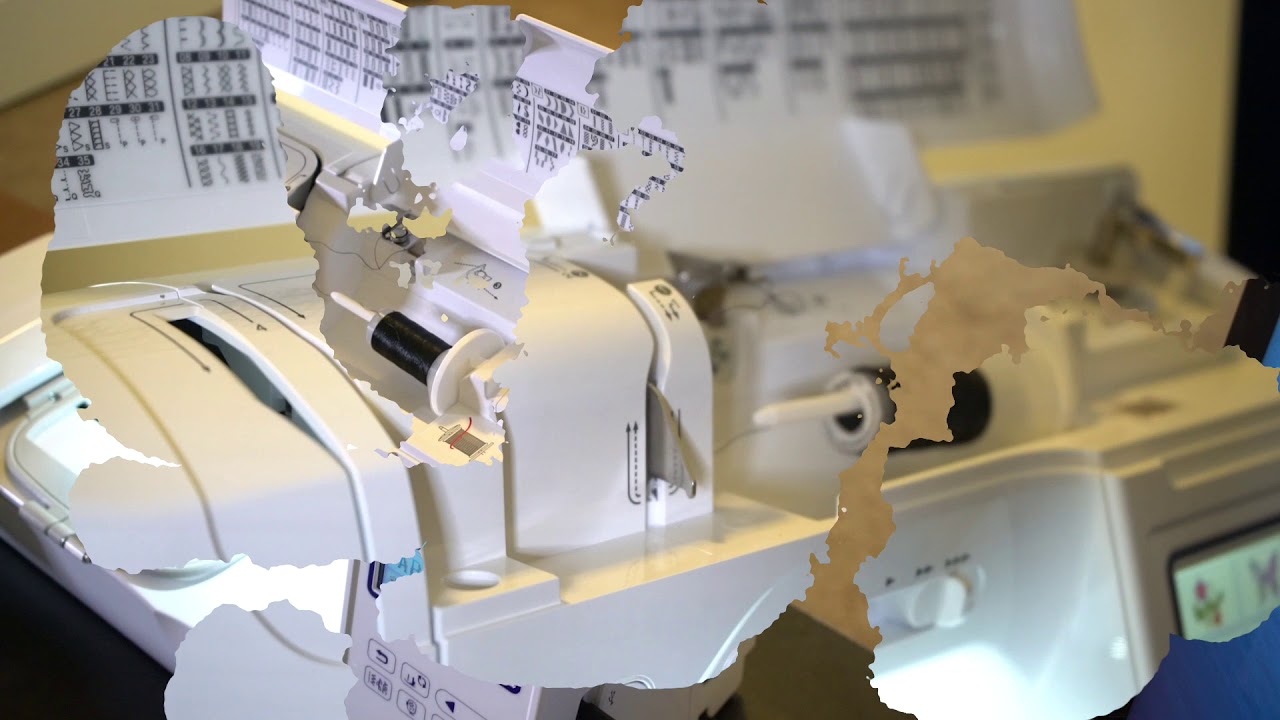 How to thread bobbin on the Brother SE 1900