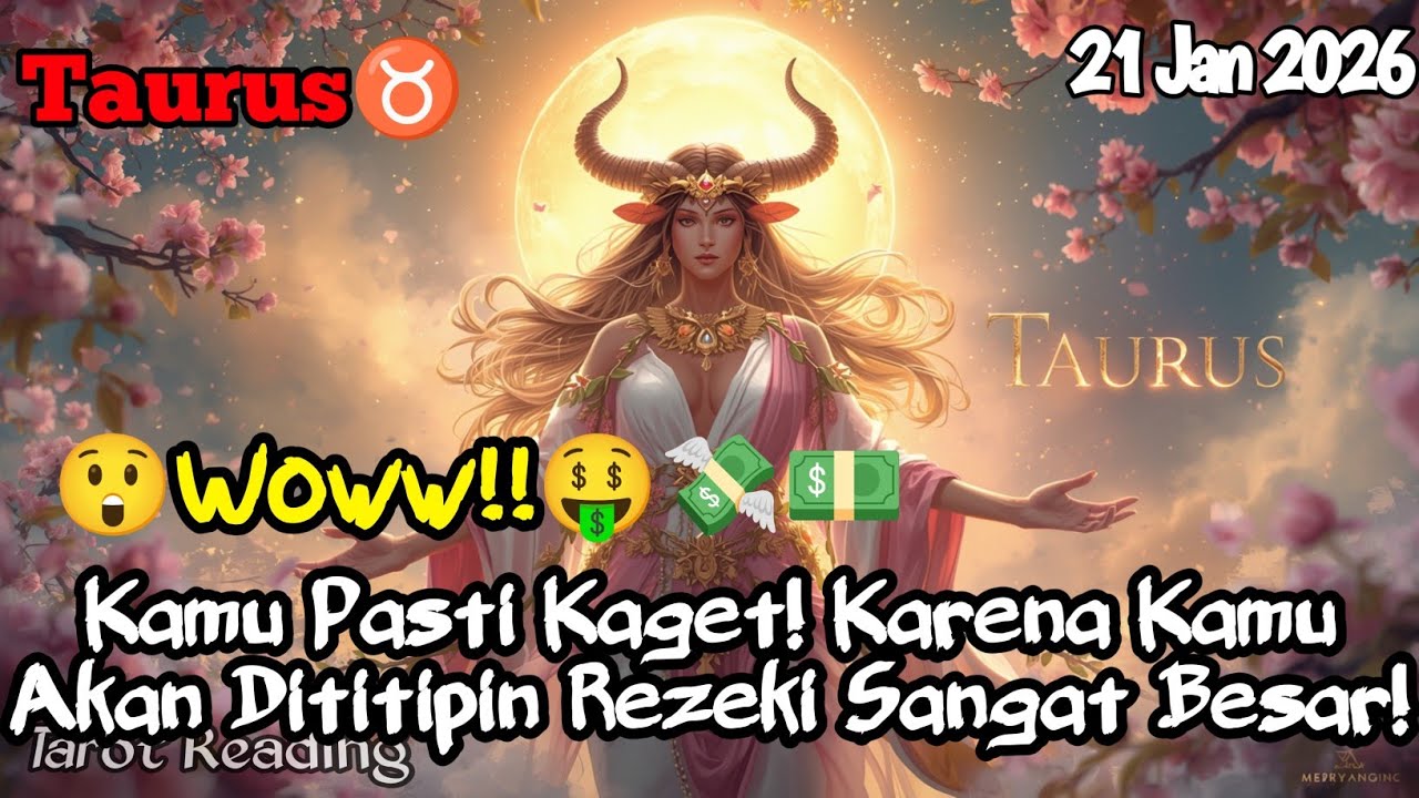 Taurus♉ Kamu Pasti Kaget! Karena Kamu Akan Dititipin Rezeki Sangat Besar Hari Ini - Mata Zodiak