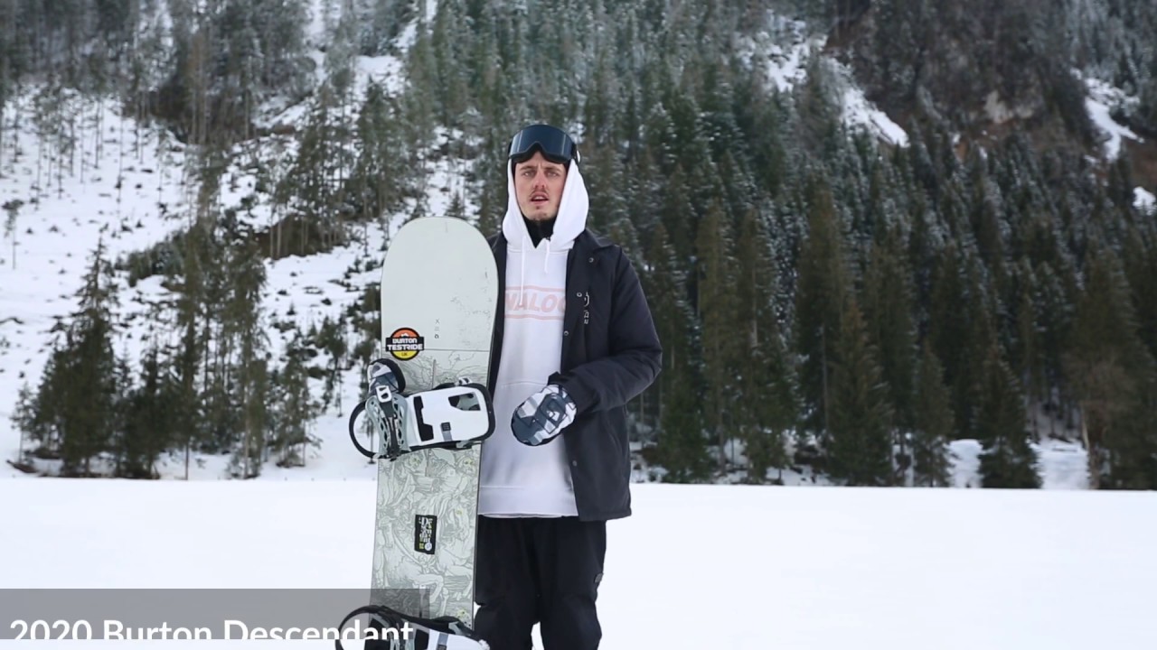 2019 / 2020 | Burton Descendant Snowboard | Video Review