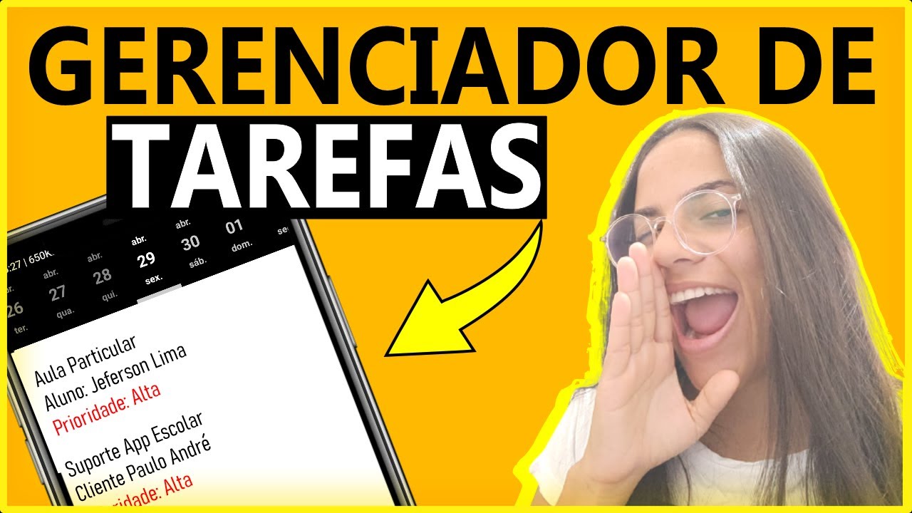 📲 Como Criar um Gerenciador de Tarefas com Calendário Horizontal