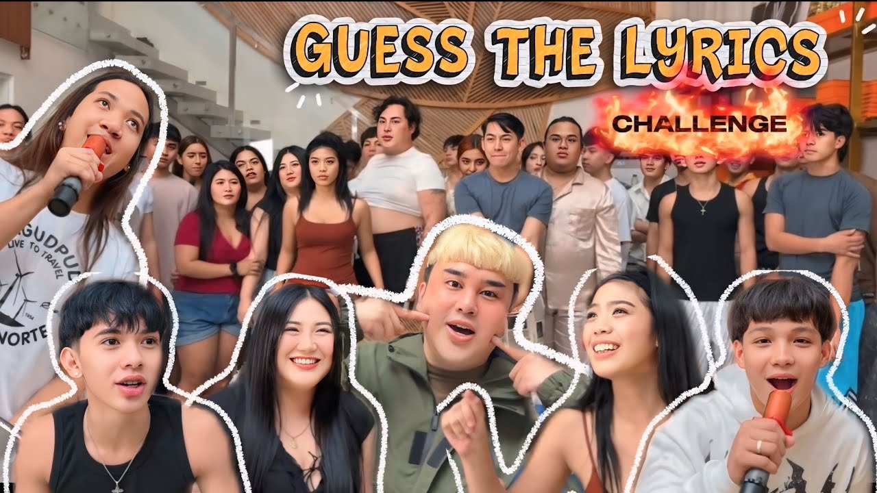 GUESS THE LYRICS CHALLENGE!! WITH YAY FAM! *sobrang laughtrip