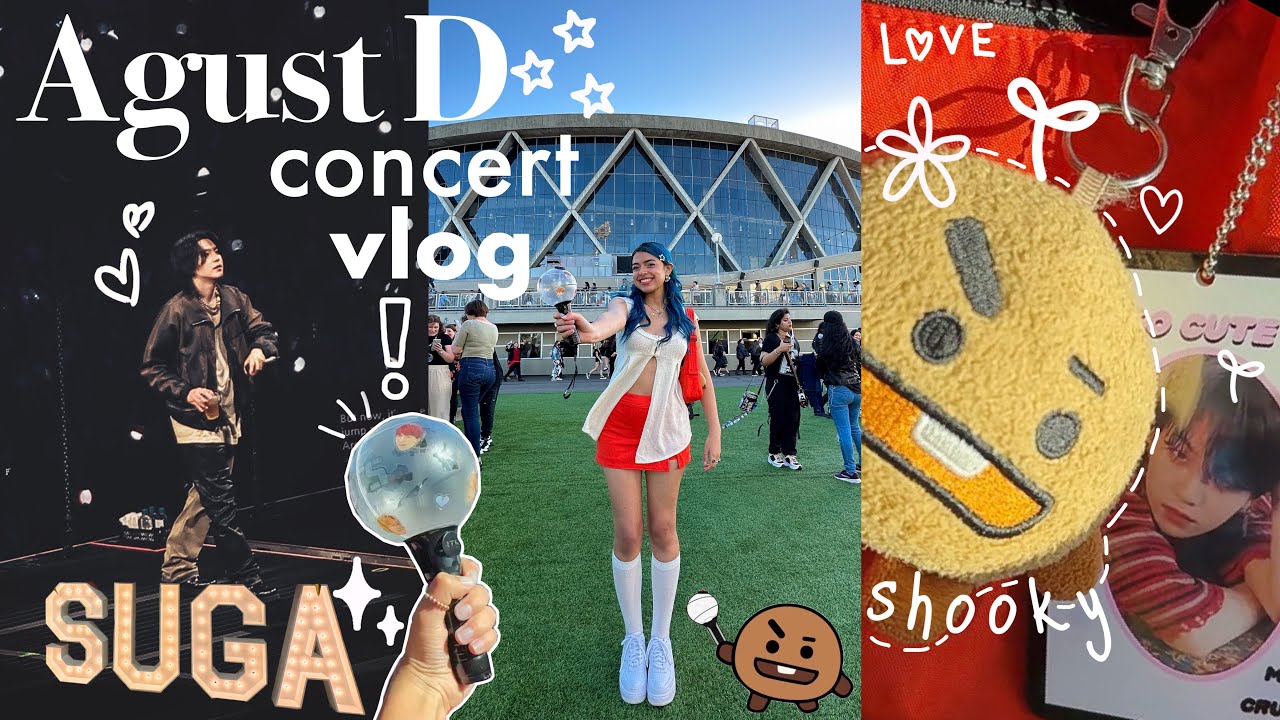 AGUST D// YOONGI CONCERT VLOG [oakland 5/16/23]