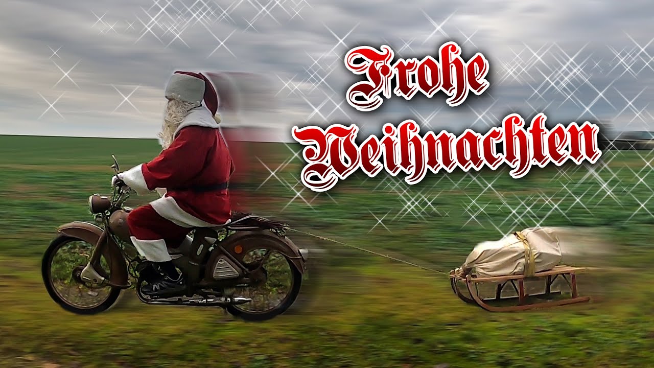 Frohe Weihnachten - Geschenklieferung mit Simson SR2