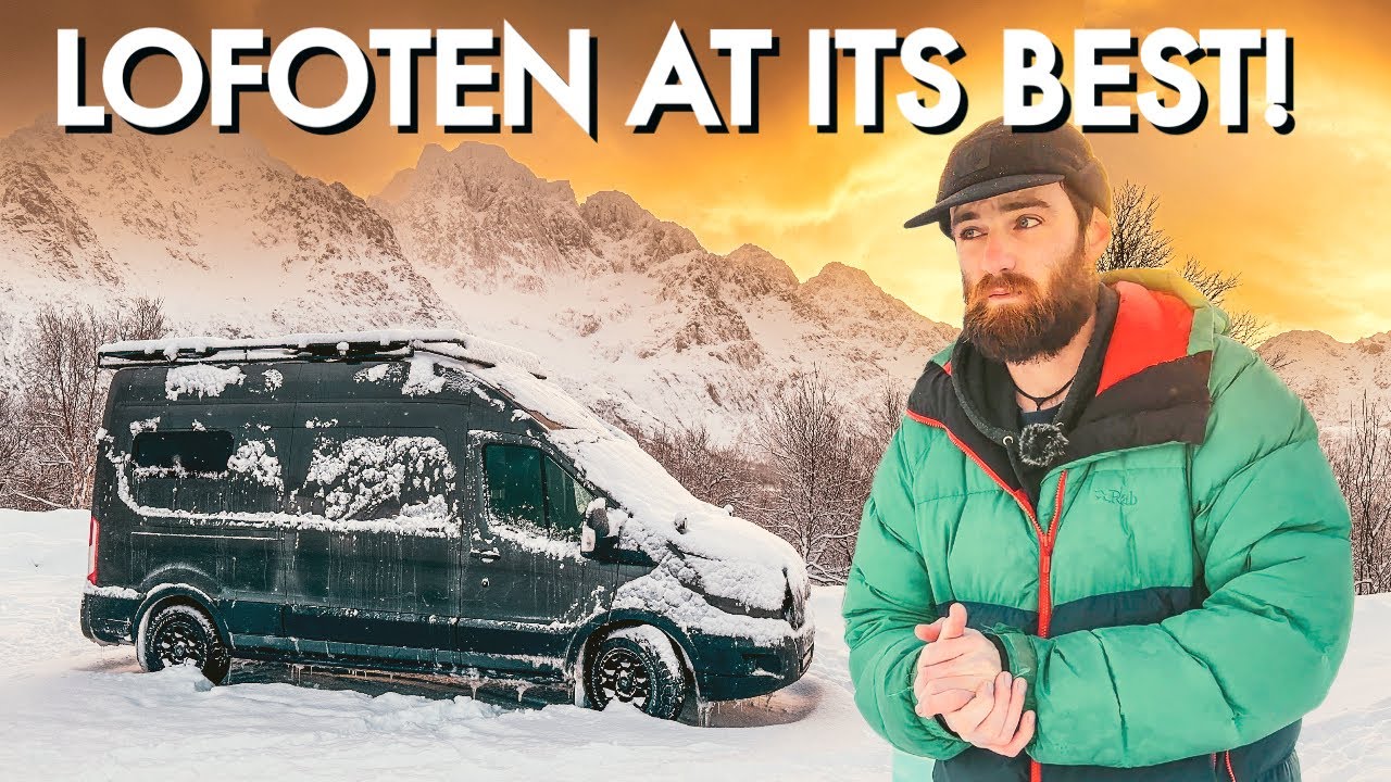 Lofoten the ULTIMATE Winter VANLIFE Destination?