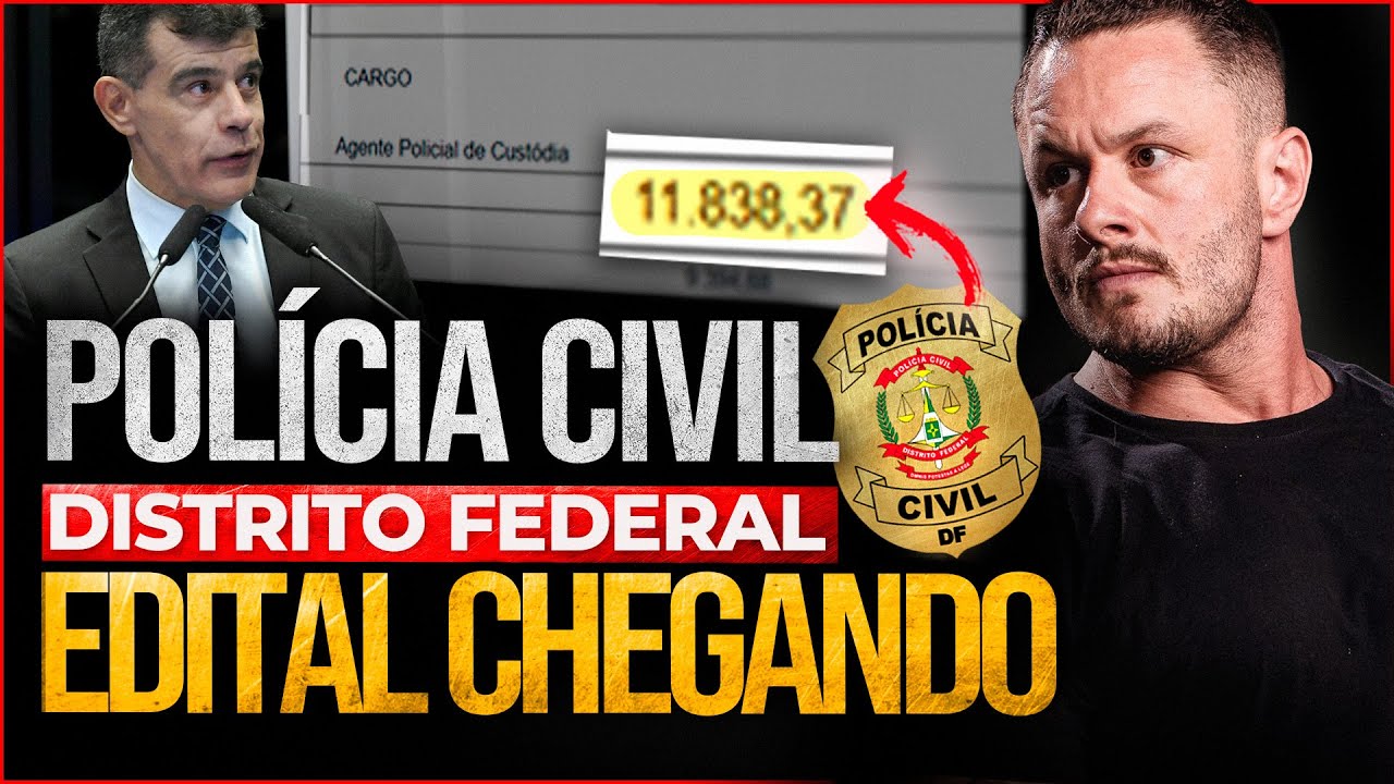 CONCURSO PC-DF: EDITAL CHEGANDO!