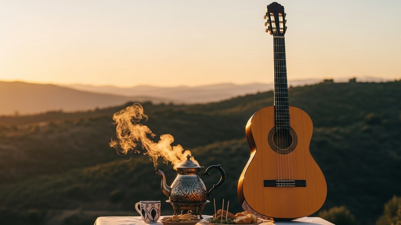 Spanish Guitar & Oud - Relaxing Flamenco Rumba Instrumental For Calm Focus And Gentle Ease