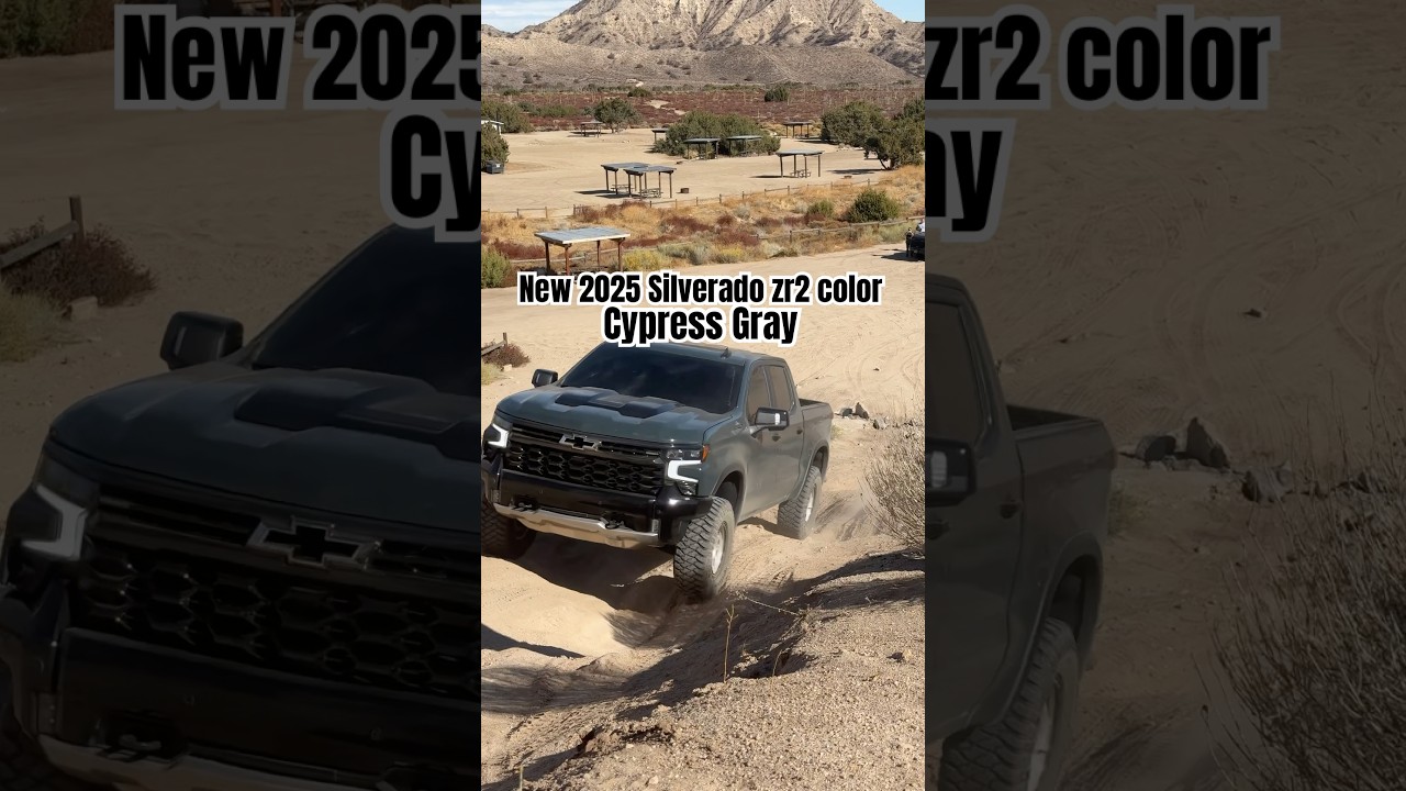 The homie&rsquo;s Silverado Zr2 #offroad #silveradozr2 #chevyzr2 #zr2