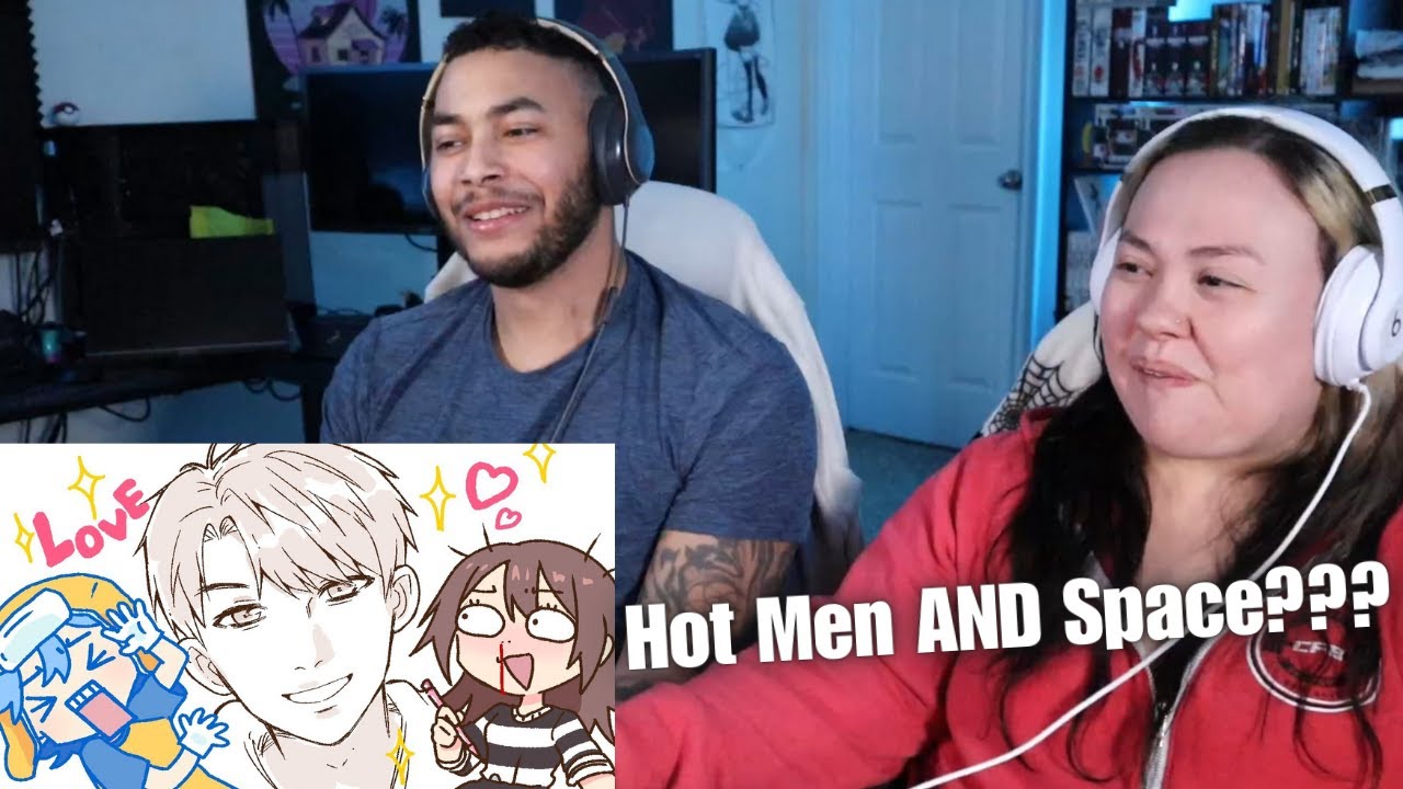 DRAWING HOT MEN | Spilled Ink Reaction!!