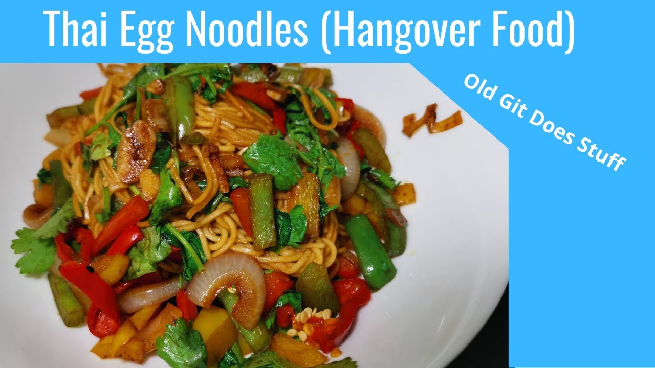 Thai Egg Noodles (Hangover Food!)