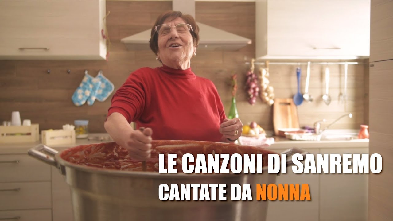 Le CANZONI di SANREMO cantate da NONNA (PARODIA)