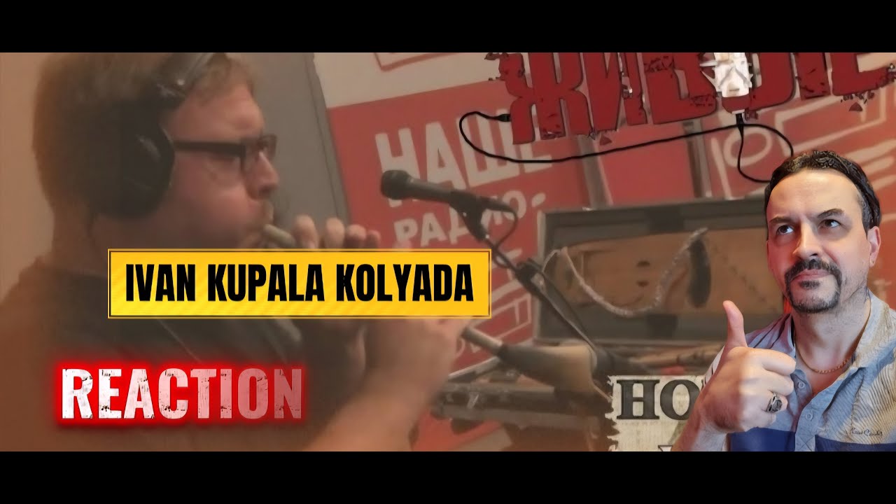 Ivan Kupala - Kolyada. Live on NASHE Radio REACTION