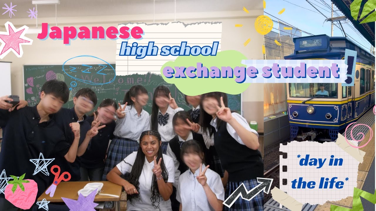 day in the life at a Japanese high school as an exchange student ₊˚.🎧📓✩ | YFU Summer Exchange