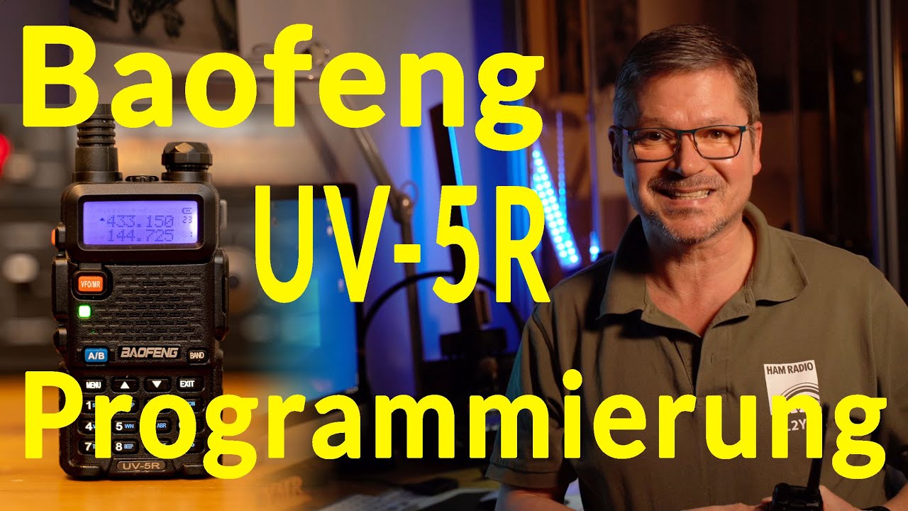 Baofeng UV-5R Programmierung mit Chirp und Datenkabel